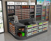 Supports adaptés aux besoins du client de vin en métal de rayonnage d'affichage de magasin de position de plancher pour le magasin de détail