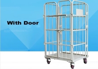 ISO9001 ISO2015 SGS Warehouse Stackable Storage Cages With Shelves