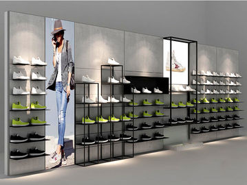 Présentoirs fonctionnels multi de supports d'affichage de chaussure de mur/magasin de chaussures 